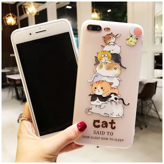 Ốp lưng mèo xếp chồng