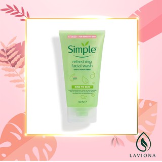 Sữa Rửa Mặt Simple Kind To Skin Refreshing Facial Wash