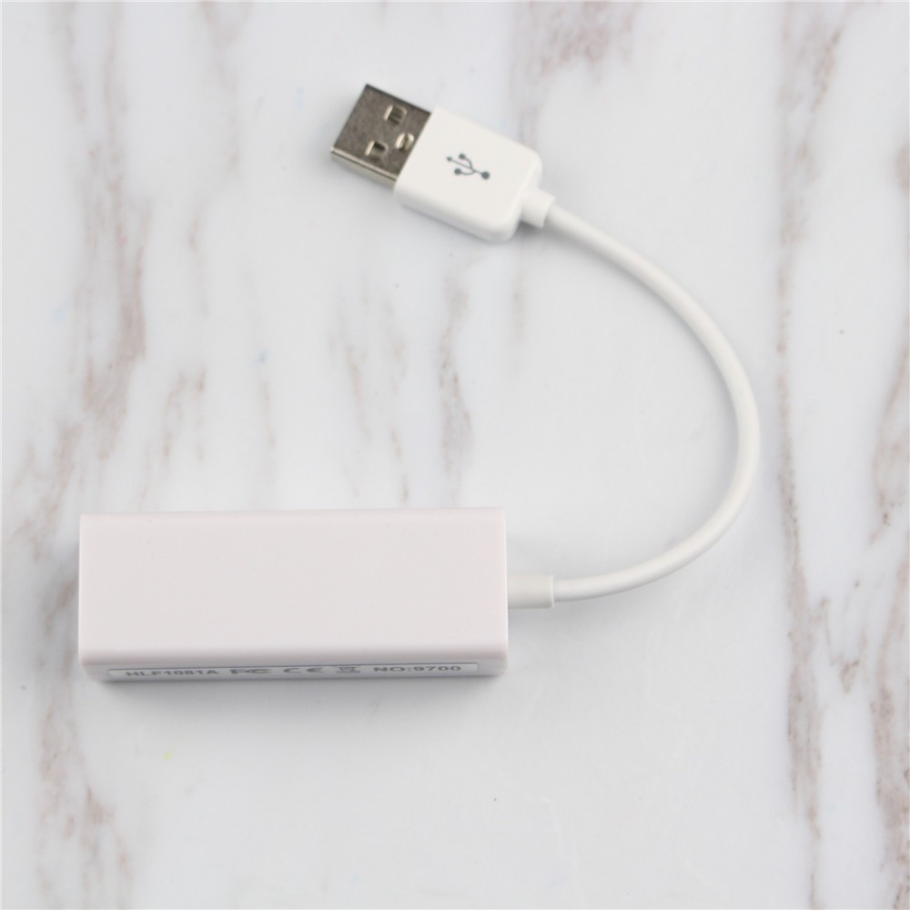 Cáp adapter chuyển đổi cho máy Apple từ cổng USB 2.0 sang RJ45 LAN Ethernet