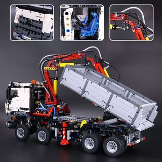 (HÀNG CÓ SẴN) Mẫu lắp ráp xe tải hạng nặng 2 in1  20005 King 90005