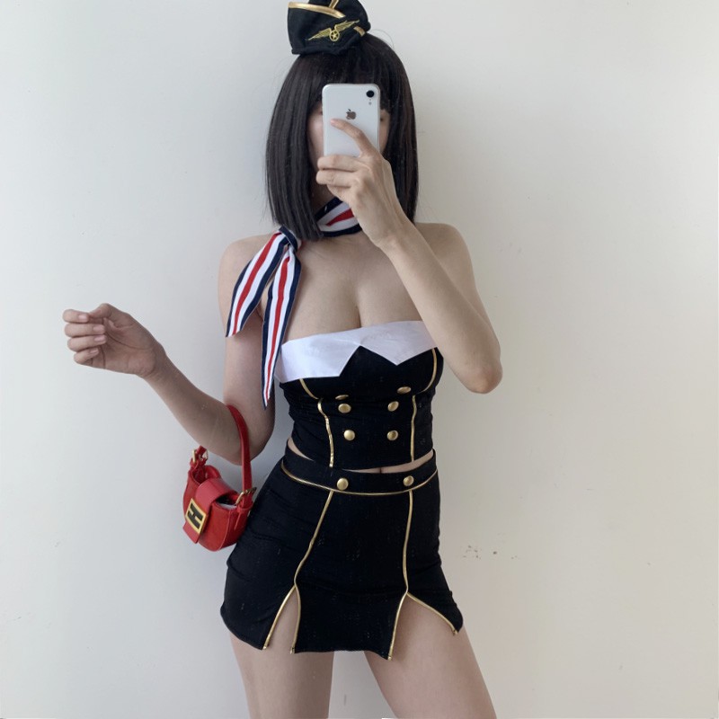 Cosplay cơ trưởng FREE SHIP Đồ ngủ quyến rũ | BigBuy360 - bigbuy360.vn
