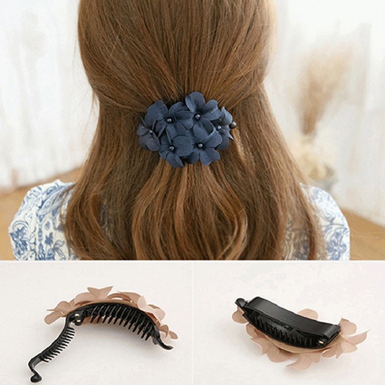 Kẹp tóc hình chụp hoa sang trọng cho nữ