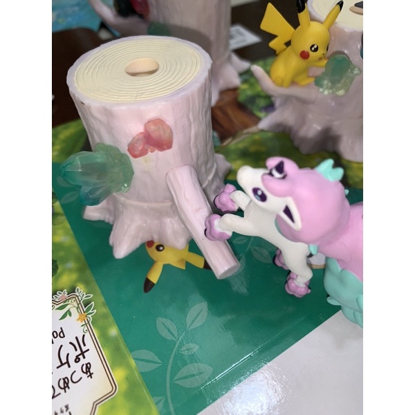 (Hết hàng) Mô hình Pokeqon lắp ghép thân cây thiên hà quà tặng 30cm