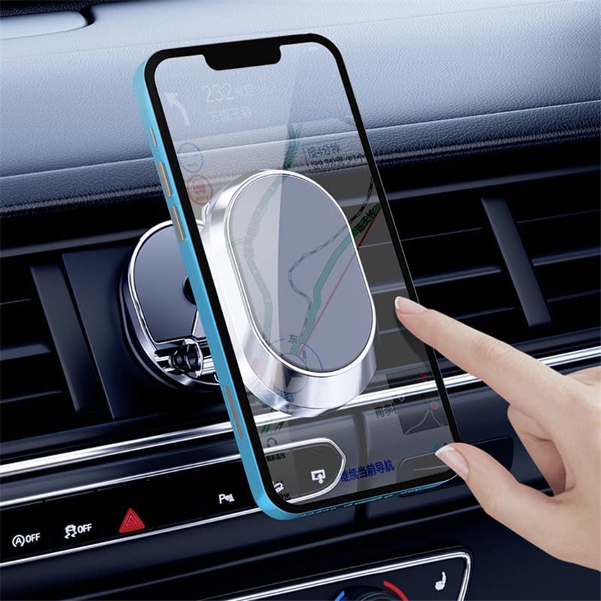 Giá Đỡ Điện Thoại / Thiết Bị Định Vị GPS Có Thể Xoay 360 Độ Gắn Xe Hơi