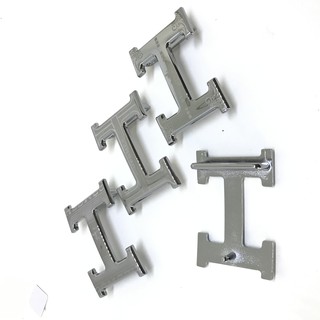 Mặt thắt lưng nam, kiểu mặt khóa thắt lưng bấm chữ H, phù hợp dây lưng, dây nịt nam bản 3.8cm