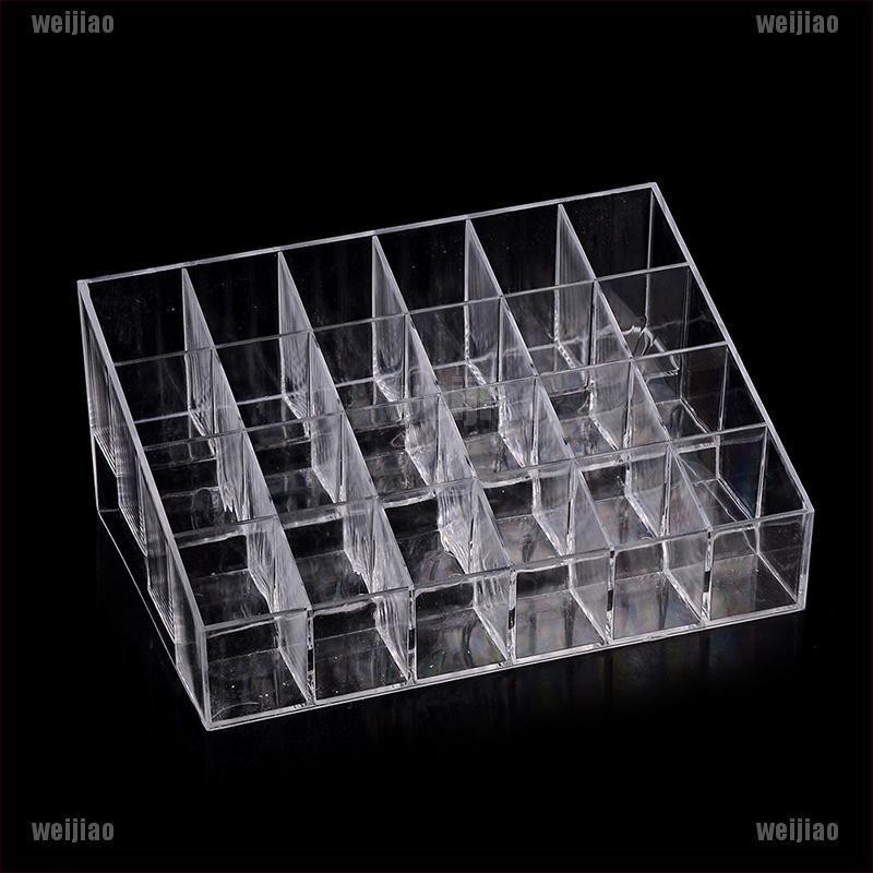 (hàng Mới Về) Khay Đựng Son Môi Bằng Nhựa Acrylic 24 / 36 / 40 Ngăn Tiện Dụng | BigBuy360 - bigbuy360.vn