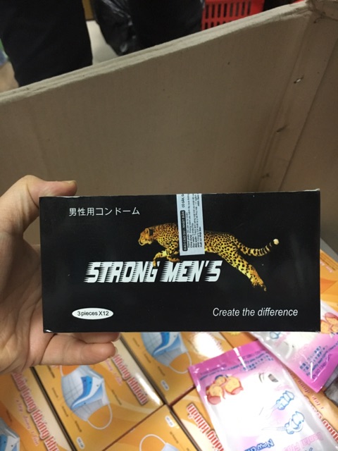 Bao cao su strong men’s hộp 36 cái