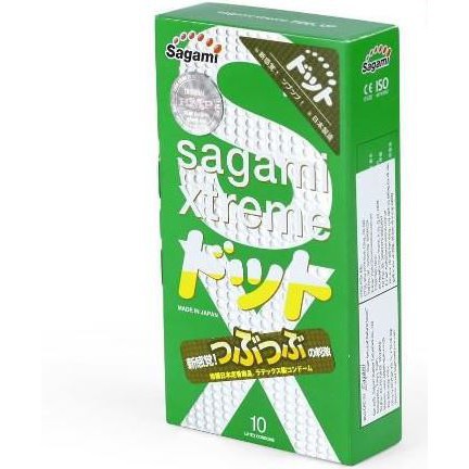 Bao cao su SAGAMI Xtreme Green (Hộp 10 chiếc )[Halongstar]