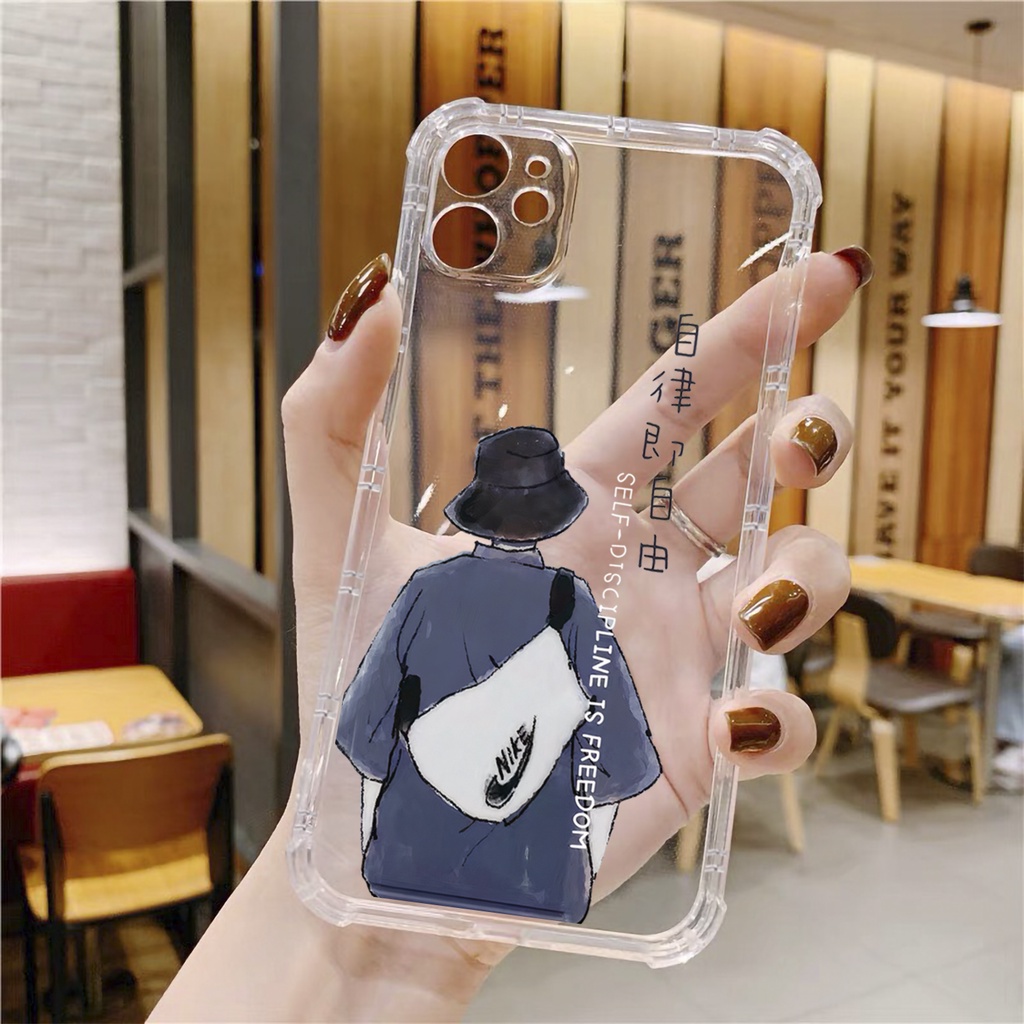 Ốp lưng iphone đôi Thời Trang chống sốc trong suốt case 14plus 14 pro max 13 12 promax 11 mini 6 6s 7 8 plus x xr xs Se