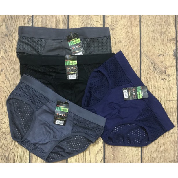 Quần Lót Nam -  Quần Tam Giác Nam Thông Hơi Chất Thun Lạnh Co Giãn Bốn Chiều Thoáng Mát Kháng Khuẩn Khử Mùi