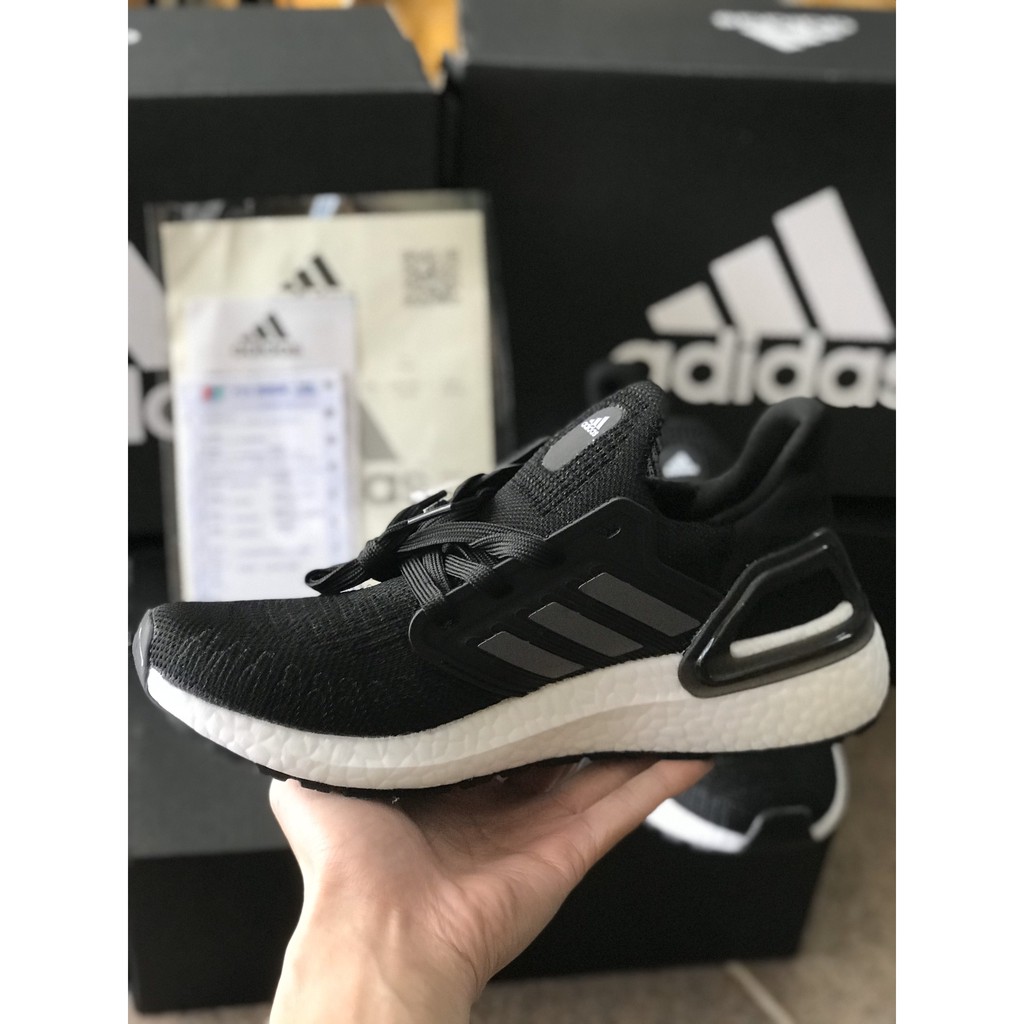 Ảnh Thật + FullBox) Giày Ultra Boost 6.0 đen xám