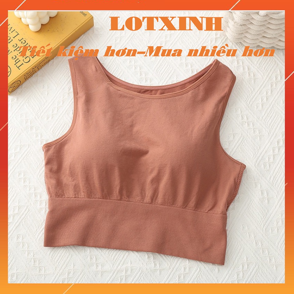 Áo bra thể thao ba lỗ sát nách nữ ôm body sexy, nay đã có thêm loại lót mút ngực siêu tiện lợi BRA02