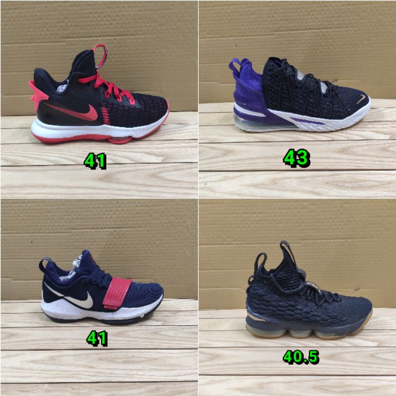 (2hand) giày bóng rổ nike Lebron, PG