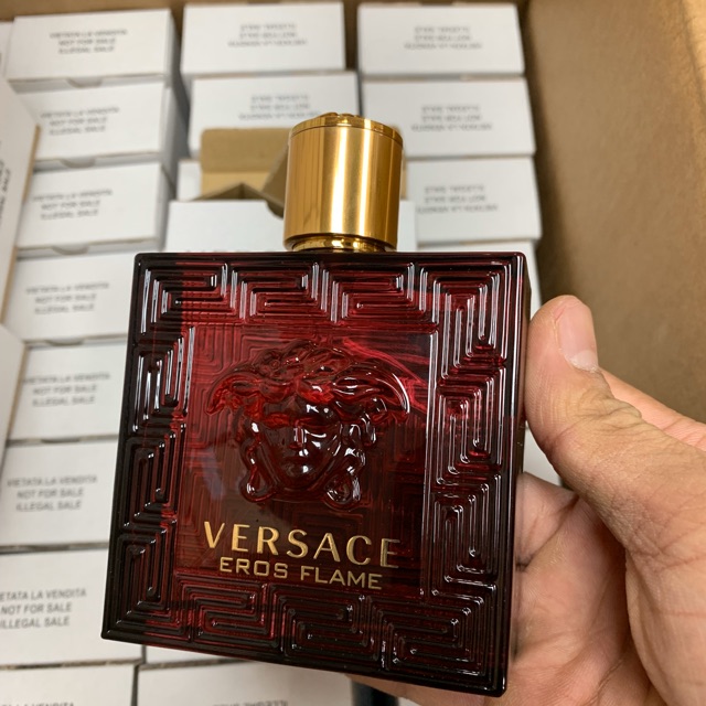 Nước hoa tester versace eros flame edp 100ml (như hình, tự chụp)
