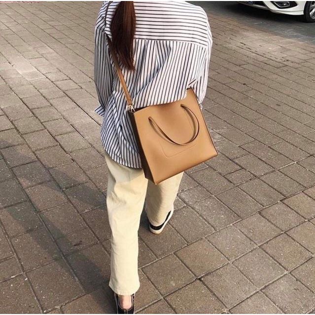 GIÁ SỐC  Túi Da A4 Basic Unisex