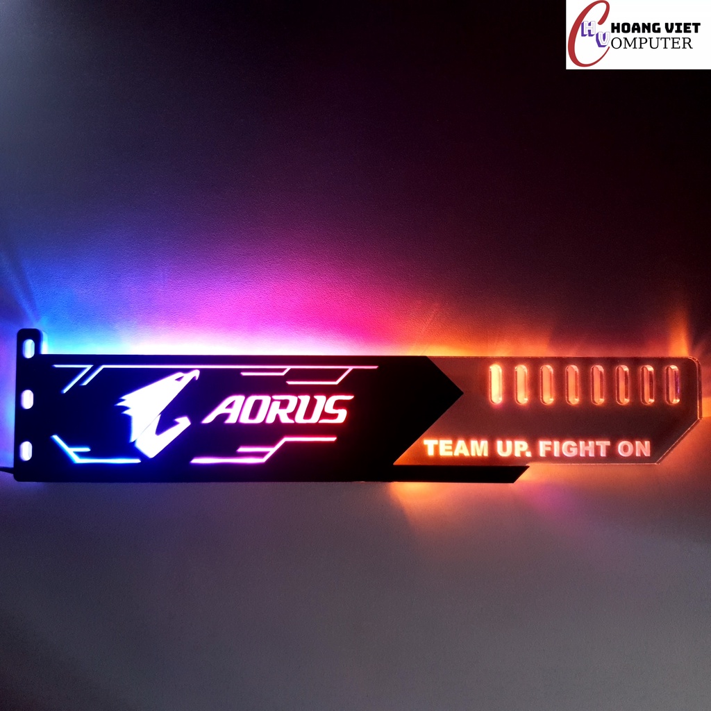 Giá Đỡ VGA Led RGB Logo AORUS - SIÊU CHẤT
