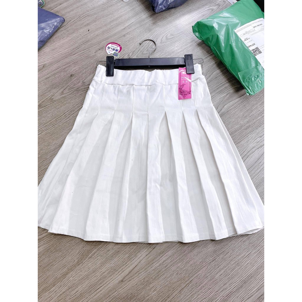Chân váy tennis xếp ly KA Closet kèm quần mặc không sợ lộ