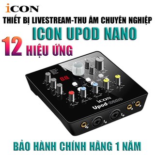 [CHÍNH HÃNG] SOURD CARD TAKSTAR THU ÂM, ICON UPOD NANO, BẢO HÀNH 12 THÁNG