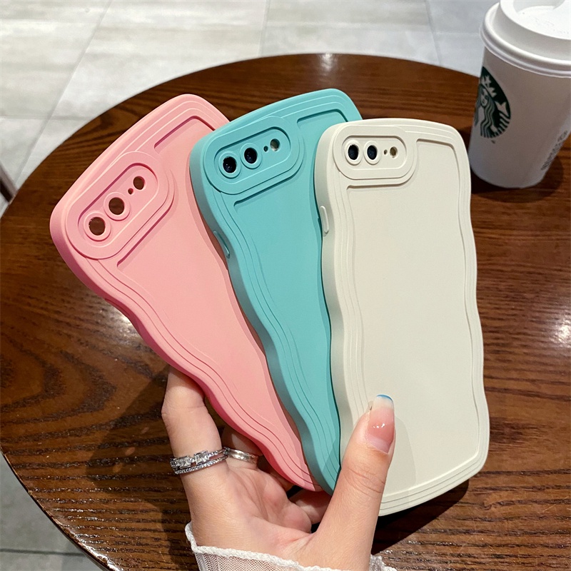 Ốp Điện Thoại Silicone Mềm Chống Sốc / Vân Tay Cho iPhone 7 8 6 6s Plus se 2020 2022 X XR Xs Max 11 Pro Max