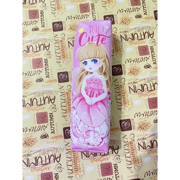 Ví-Hộp đựng bút khoá zip hình siêu nhân, công chúa cho bé