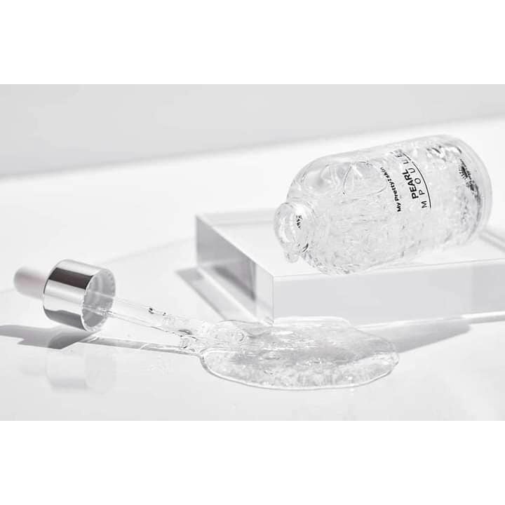 Tinh chất cô đặc chiết xuất ngọc trai trẻ hoá da trắng hồng rạng rỡ Pearl Ampoule PRETTY SKIN 50ml