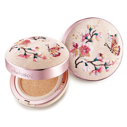 Phấn Nước Dưỡng Trắng Sulwhasoo (Brightening Cushion Màu 21 - Natural Pink KÈM LÕI THAY THẾ)