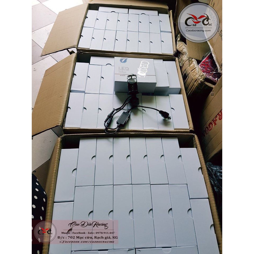 Bi cầu Mini Gương cầu mini lắp Như zin cho ex150 và nhiều dòng xe khác chân H4