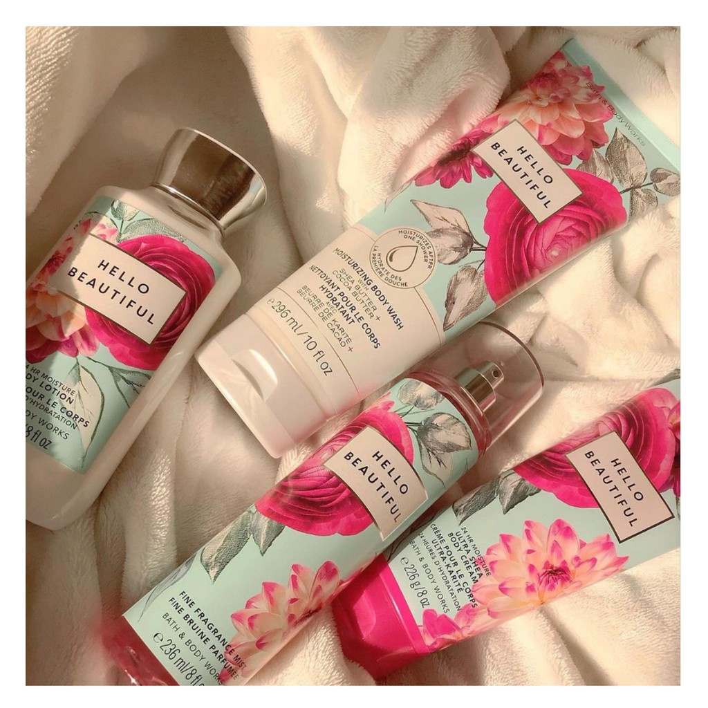 Xịt thơm toàn thân Bath & Body Works Hello Beautiful