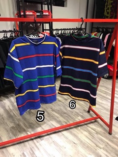 ÁO PHÔNG KẺ TAY LỠ (BẢNG MÀU Ở CUỐI)
