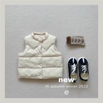 Áo phao Gile Hàn cho bé trai, bé gái phối đồ cực đỉnh