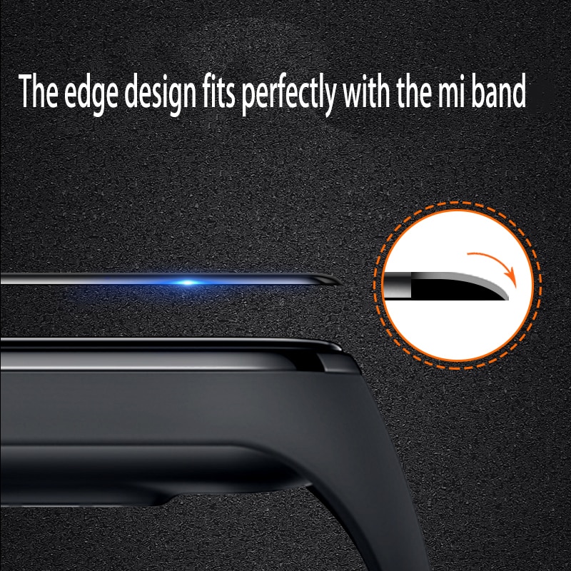 Kính Cường Lực 3d Bảo Vệ Màn Hình Cho Xiaomi Mi Band 5 4 Mi Band 4 Band5 Miband5