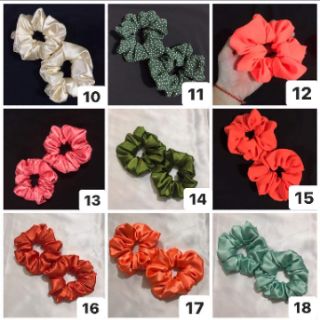 Combo 10 Đồ Cột Tóc Scrunchies