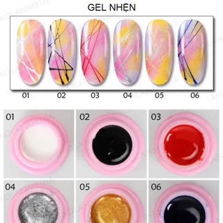 Gel Nhện.Đã test gel nhện nhũ quấn được 8-9 vòng