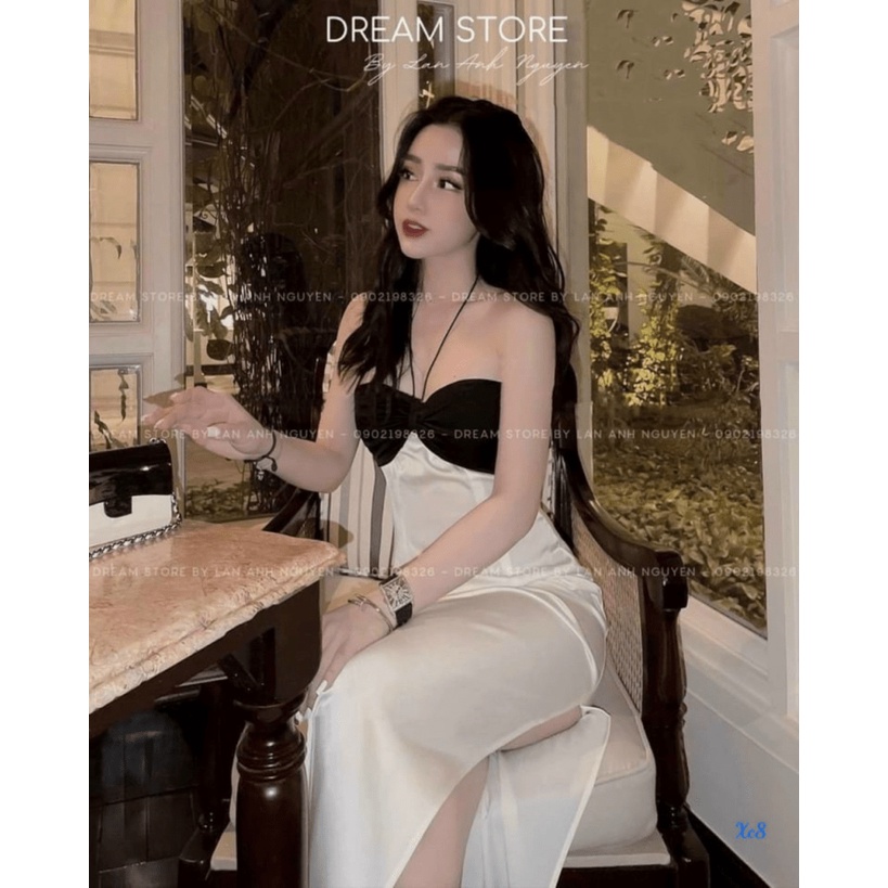 (Mẫu Mới) ĐẦM TAPTA XẺ BÊN SIÊU SEXY, SANG TRỌNG, QUÝ PHÁI UP hhp