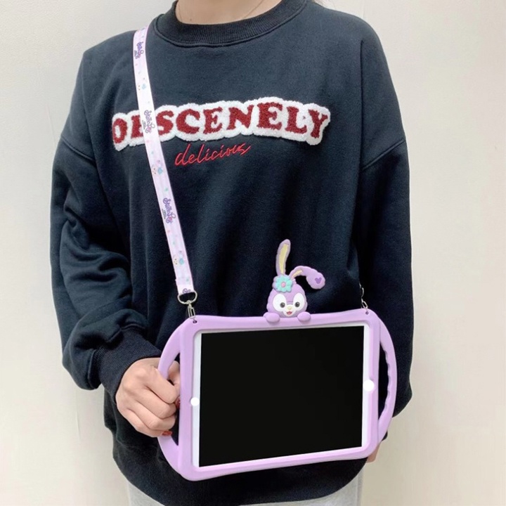 Ốp Lưng iPad hình thú cute đủ dòng máy Air-mini-Pro, chất silicon nhiều màu cho bé - Mã TZAT910