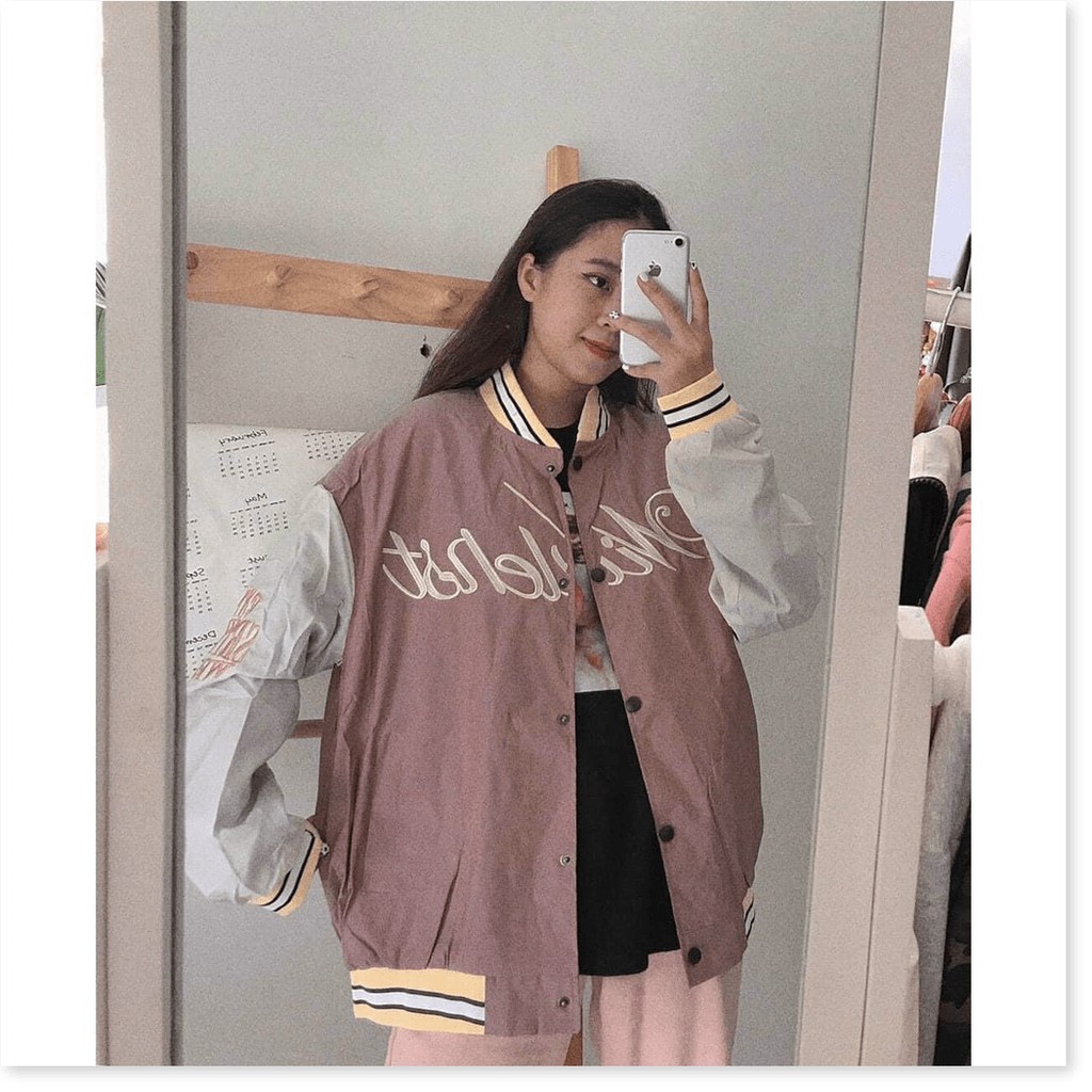 ÁO KHOÁC DÙ THÊU NỮ,MÀU SẮC XINH XẮN,HỌA TIẾT BAO ĐẸP THỜI TRANG MỚI KME