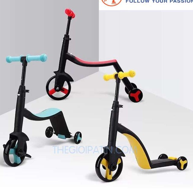 [Hàng Chính Hãng] Xe Trượt Scooter Nadle 3 trong 1 - Đa năng