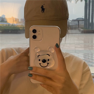 Ốp Điện Thoại Mềm Trong Suốt Hình Winnie the Pooh Cho compatible for iPhone 15 14 Pro Max 13 12 11 Pro MAX 7 8 Plus XS MAX XR X SE 2020