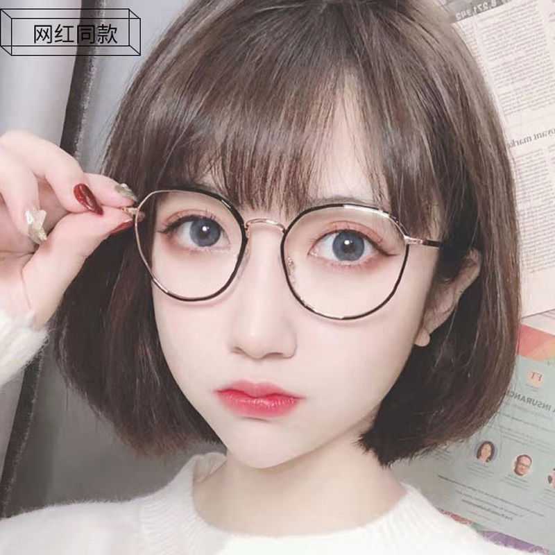 Mắt kính gọng kim loại chống ánh sáng xanh thời trang dành cho nữ TA Store unisex TA Cross