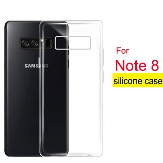 ỐP LƯNG DẺO SILICON TRONG SUỐT ĐIỆN THOẠI SAMSUNG GALAXY NOTE 8