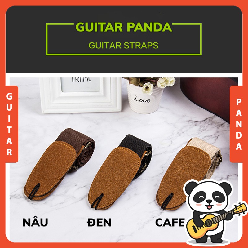  Dây Đeo Đàn Guitar Fender Vải 3 Màu Giá Rẻ