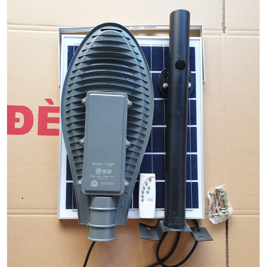 Đèn đường led 50W năng lượng mặt trời Pin 30Ah, VIETNAMLED