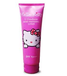 Lotion dưỡng thể trắng da hello kitty Nhật bản