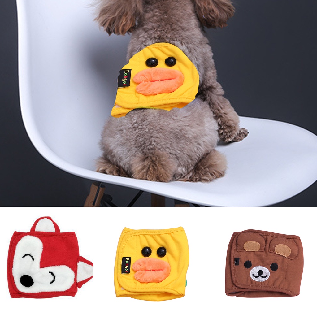 Quần Tã Vải Dệt Kim Chống Rò Rỉ Có Thể Giặt Và Tái Sử Dụng Cho Cún Cưng