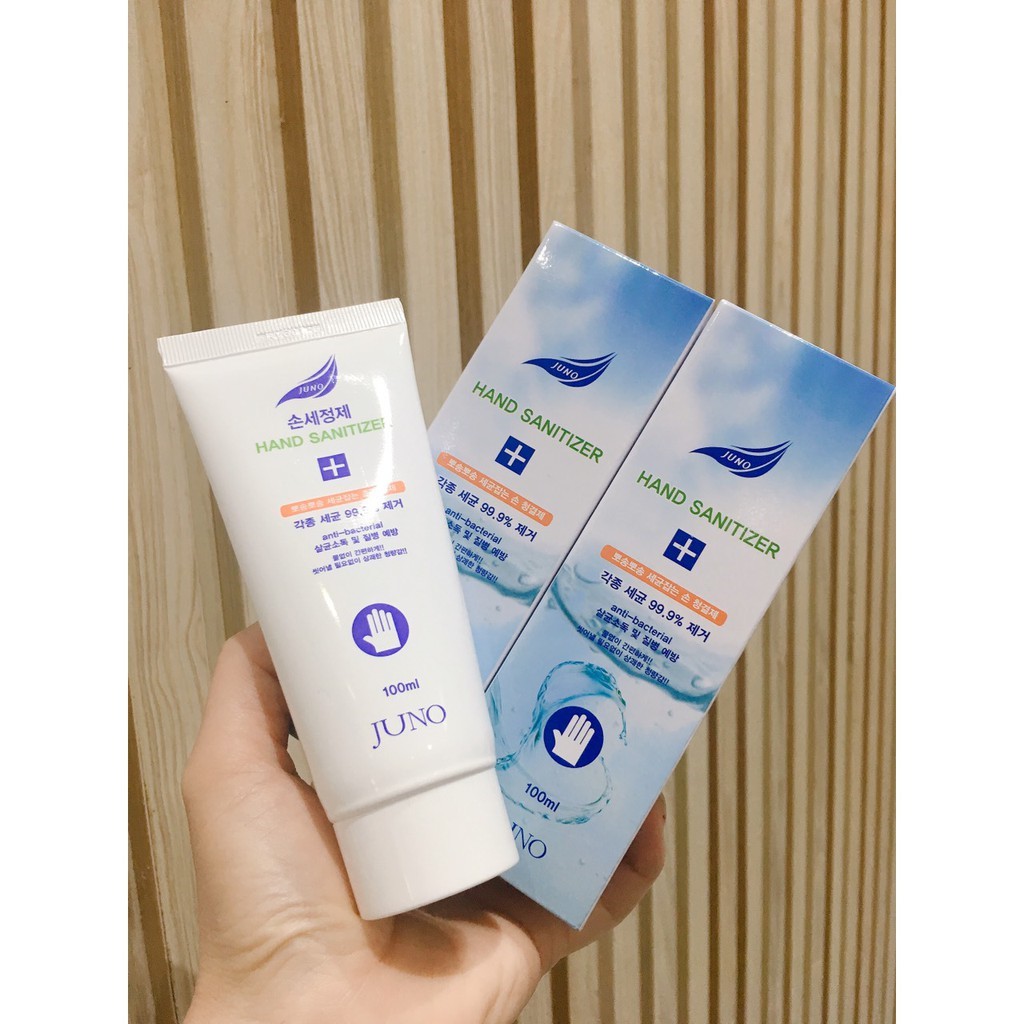 Gel rửa tay khô kháng khuẩn dưỡng da tay Hand Sanitizer Juno của Hàn