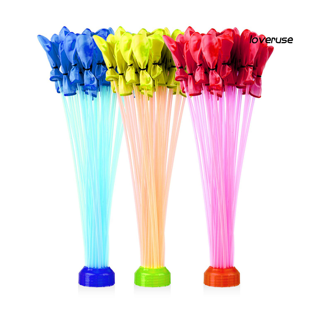 Set 100 Bong Bóng Nước 3 Kích Cỡ Vui Nhộn Cho Bé