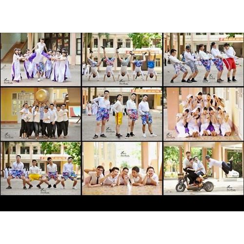 In ảnh kỷ yếu tuổi học trò