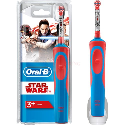 Bàn chải điện trẻ em Oral-B Stages Power 3+ - Hàng nhập khẩu