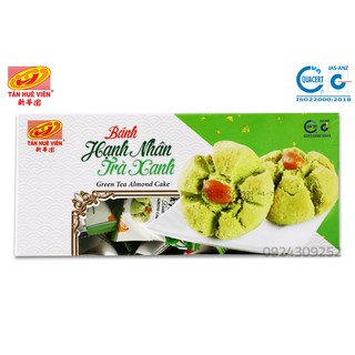 Bánh Hạnh Nhân Trà Xanh Tân Huê Viên Hộp Giấy Sang Trọng 300g