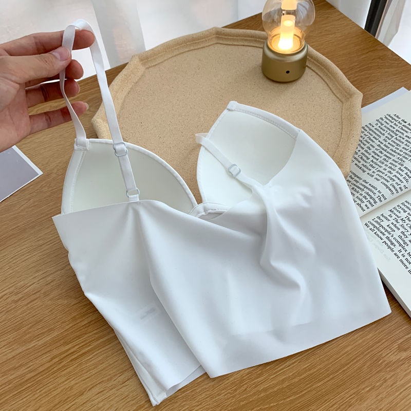 Áo Lót Lụa Mỏng Không Gọng Thép Cho Nữ